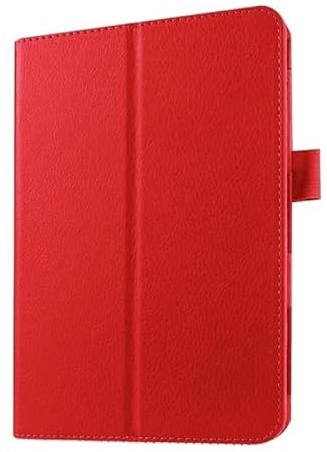 Magnetische Hülle kompatibel mit Samsung Galaxy Tab S2 8,0" 9,7" Tablet Smart Cover SM-T710 T713 T715 T719 T810 T815 T813 T819 (Color : Red, Size : for Tab S2 9.7 T810)