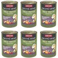Animonda GranCarno Superfoods Lamm + Amaranth, Cranberries, Lachsöl 12 x 800 g