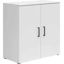 milino Kommode Multi-Stauraum 80 x 83 x 40 cm Weiß