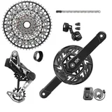 Sram Xx Eagle E-mtb 104bcd Transmission Axs Fahrradkomponentengruppe - Black - 10-52t