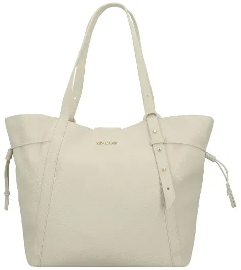 Hey Marly Pretty Wonder Shopper Tasche M Leder 50 cm  beige
