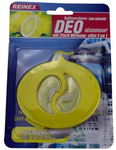 Reinex Spülmaschinen-Deo , mit 2fach - Wirkung, Lemon