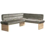 Home Affaire Eckbank »Louise Polsterbank, Esszimmerbank, Küchenbank«, mit Nosag Wellenfedern im Sitz für mehr Komfort, Breite 212x170 cm beige