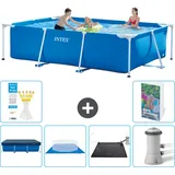 Rechteckiger Frame Pool - 300x200x75 Cm - 7-teilig  S40
