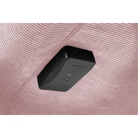 KAWOLA Relaxliege LETICIA Feincord 0 x 0 x 0 cm rosa mit Nackenkissen