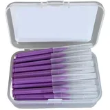 30 Stück Interdentalbürsten, Zahnreinigungsbürsten(0.7mm purple)