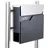 Design Standbriefkasten 16771 Graphit inkl. Zeitungsfach
