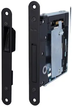 Mini 938 S0 Magnetschloss für Drehtüren ohne Verriegelung NM938S0/BL