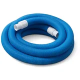 BruKa Poolschlauch Ø 38mm Poolschlauch mit festen Muffen Saugschlauch, Poolsauger Pool Schlauch 12 m