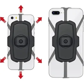 KLICKfix Phonepad Quad Mini Adapter schwarz 3,8 x 11 x 6 cm