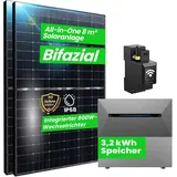 Campergold 2000W Komplettset Photovoltaikanlage All-In-One 8m2 inkl. 3,2 kWh Anker SOLIX E1600 PRO mit Smarter Zähler