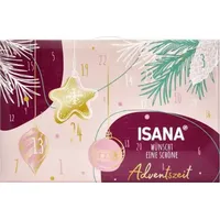 ISANA Adventskalender 2024 Frauen Beauty - Kosmetik Advent Kalender für Frau & Mädchen 24 Geschenke Wert 80€ Pflege Weihnachtskalender, Adventk...