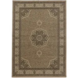 Webteppich Kashmir Beige ca. 240x340cm