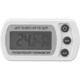 Wasserdichte Digitale Thermometer Für Kühlschrank/gefrierschrank -2050°C Weiß