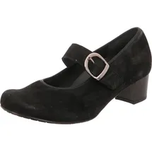 Semler Bequeme Pumps für Damen, schwarz, 39 EU / 6 UK