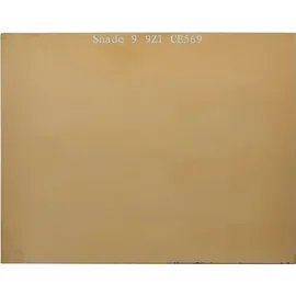 Jas Schweißerschutzglas DIN 9 (90 x 110 mm) verspiegelt