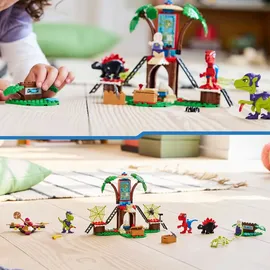 LEGO Marvel Super Heroes Spielset - Showdown am Baumhaus: Spidey-Rex vs. Gobby-Raptor 11200