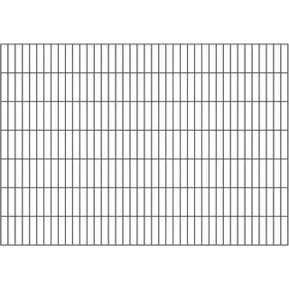 GAH Alberts Doppelstabmatte 656 140 x 200 cm anthrazit