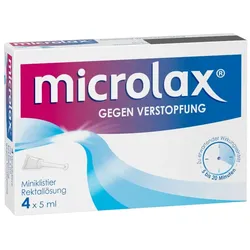 microlax GEGEN VERSTOPFUNG für Kinder und Erwachsene