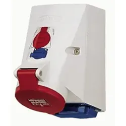 Mennekes 1648 Doppelbox TwinCONTACT, 16A4p400V, IP44