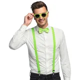 boland party partners b.v. Neongrünes Kostümset