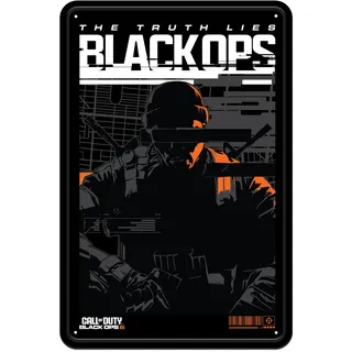 Call of Duty: Black Ops 6 Metal Sign "Black Ops 6"