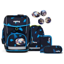 Ergobag cubo Schulranzen-Set | Schulranzen für Kinder | Verfolgbärjagd