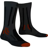 X-Socks Dual Socken - Granite Grey / Bonfire Orange - EU 45-47