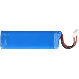 AccuCell Akku JBL Charge 3 Li-Polymer Stecker und Pinbelegung beachten, 3,7V 6000mAh, 22,2Wh, Stecker vergleichen, ca. 13 x 6 x 5mm