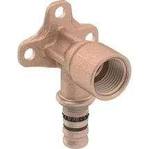 Geberit Mepla d= 20mmxRp 1/2x52mm, 90Grad, Rotguss