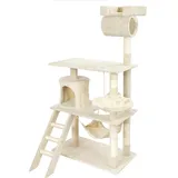 Wiltec Kratzbaum 141 cm beige