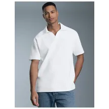 TRIGEMA Oversized Poloshirt weiß XL