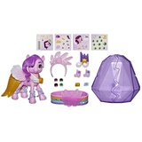 My Little Pony My Little Pony: A New Generation Kristall-Abenteuer Princess Petals, 7,5 cm großes pinkfarbenes Pony, Accessoires, Freundschaftsarmband