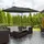 Outsunny Marktschirm 460 x 270 cm grau