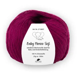 Pro Lana Baby Merino soft Häkelwolle, 100 m (Baby Merino Soft Wolle, zartes Gefühl auf der Babyhaut), 25 g
