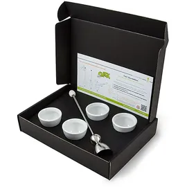 Take 2 Eierschalensollbruchstellenverursacher Geschenkbox mit 4 Eierbechern