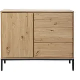 CaliCosy Kommode 90 x 80 x 49,5 cm Beige