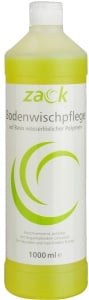 ZACK Bodenwischpflege, Zur täglichen Unterhaltsreinigung auf allen wasserfesten Böden, 1000 ml - Flasche