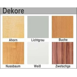 Hammerbacher Schreibtisch weiß rechteckig, C-Fuß-Gestell silber 120,0 x 80,0 cm