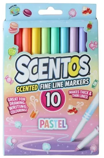 Fine Line Markers Pastel 10 pcs