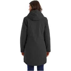 KILLTEC Damen Parka/Mantel wasserdicht mit abzippbarer Kapuze Damen, Funktionsparka, schwarz, 40, 43284-000