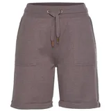 bench. loungewear Bermudas Damen mauve-meliert Gr.36/38