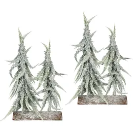 I.GE.A. Dekobaum Weihnachtsdeko grün 34 cm