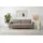 Home Affaire 3-Sitzer HOME AFFAIRE "Sveeva, B.214 cm, schwarze Metallfüße", braun, B:214cm H:78cm T:90cm, 100% PES, Sofas, langlebiger Webstoff, mit Wellenunterfederung, viele Farben