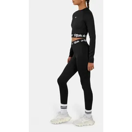 Reebok CORE Fitness Training Ruched Legging Damen Schwarz L