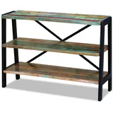 vidaXL Sideboard 3 Regalböden Altholz