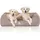 Knuffelwuff Hundebett Leon XXL 120 x 85 cm beige/grau