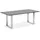 Niehoff Noah Gartentisch 180 x 95 x 76 cm HPL Beton-Design/Weiß