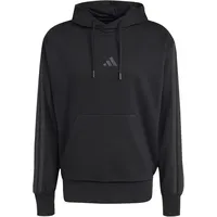 adidas Essentials 3-STREIFEN Hoodie Herren, KE7272 - black/carbon L