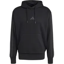 adidas Essentials 3-STREIFEN Hoodie Herren, KE7272 - black/carbon L